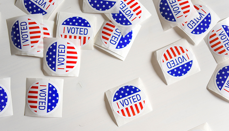 U.S. Election Voter Stickers