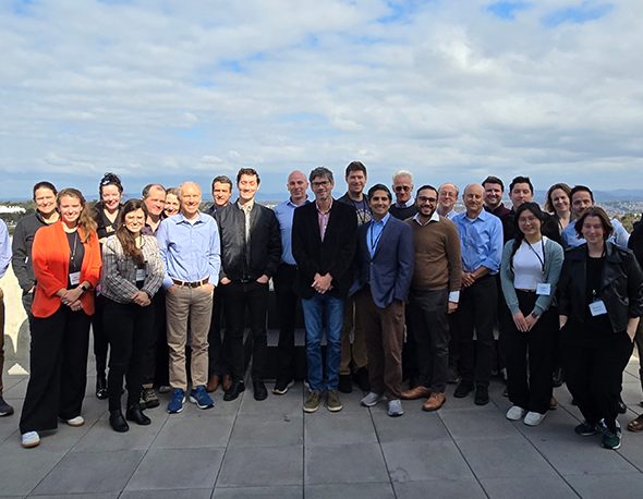 Group photo of attendees at the 2025 IGCC Workshop on Climate Change and Democracy