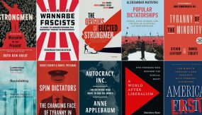 A collage of book covers