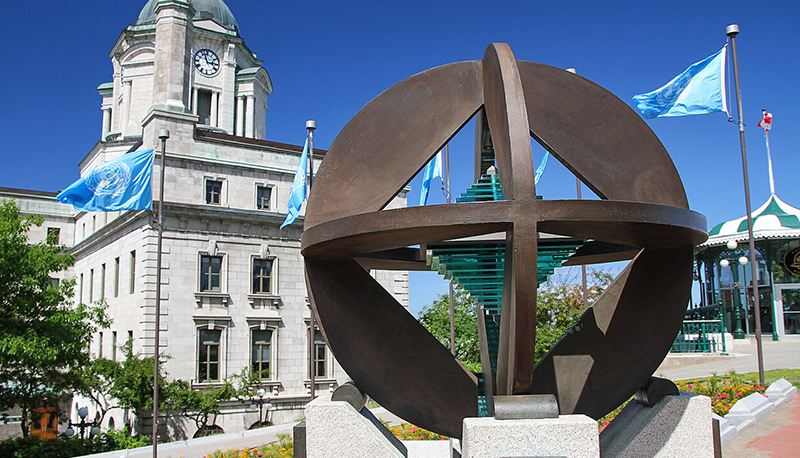 UNESCO monument in Quebec City