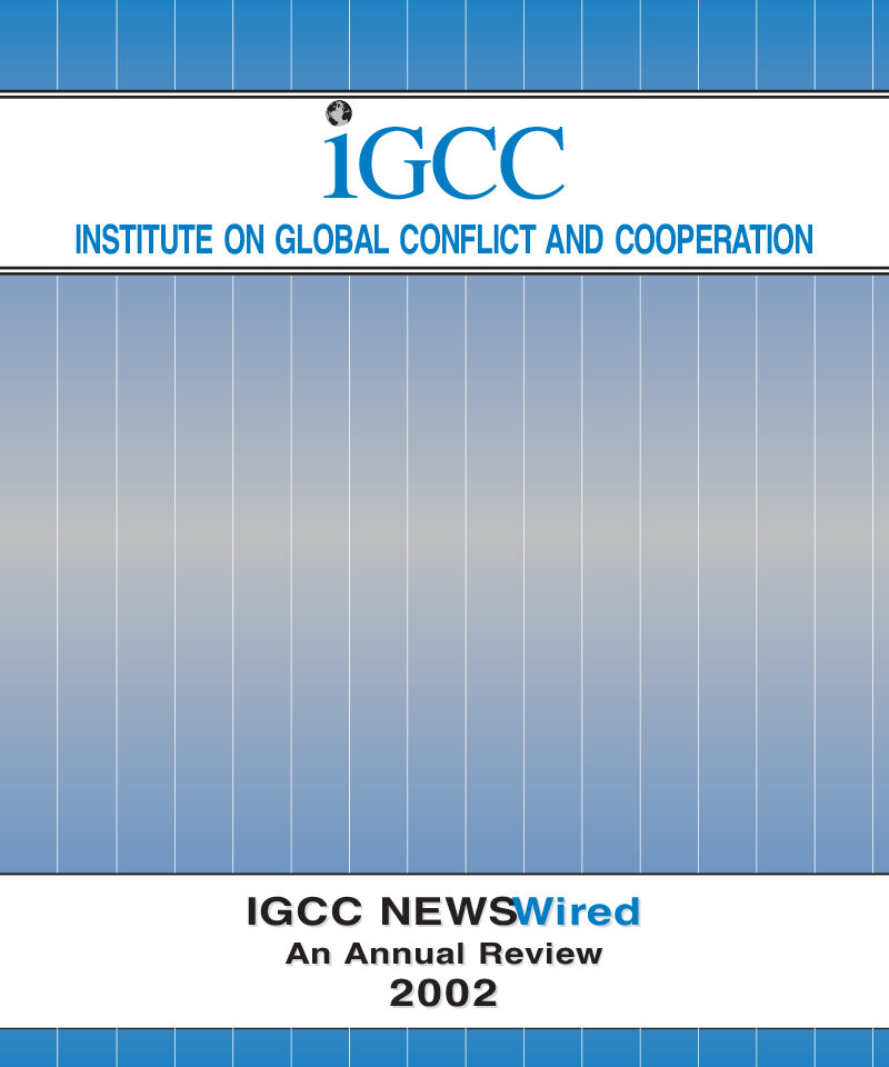 2002 IGCC Annual Report cover page