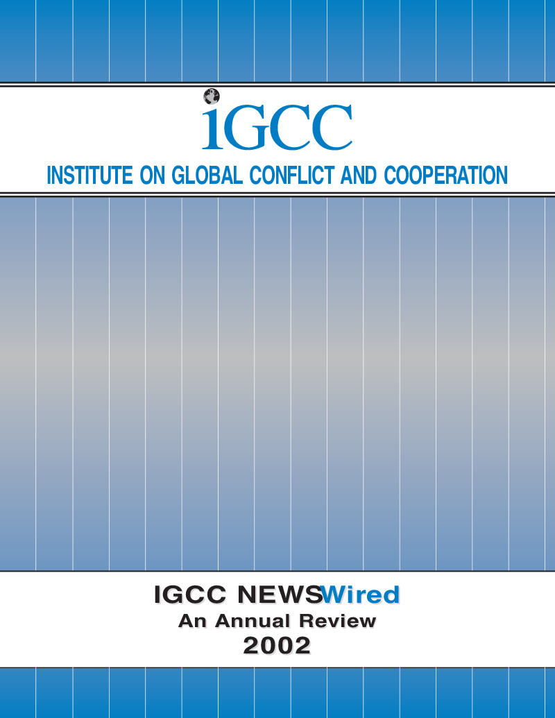 2002 IGCC Annual Report cover page