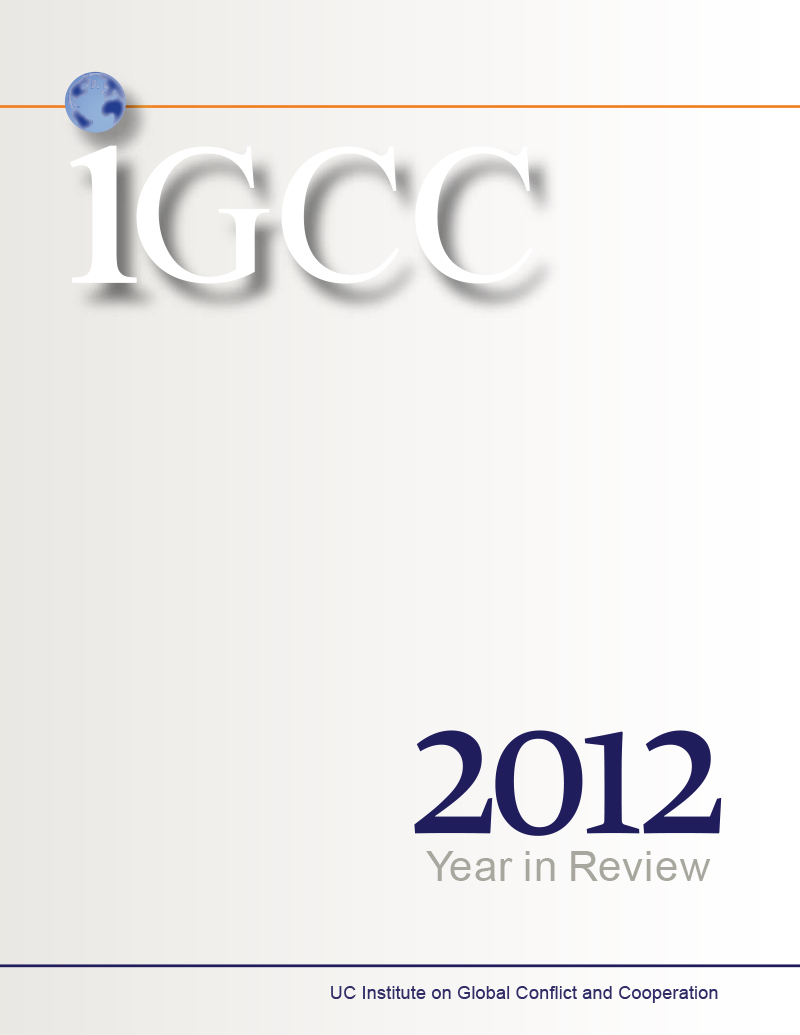 IGCC Annual Report 2012 cover page