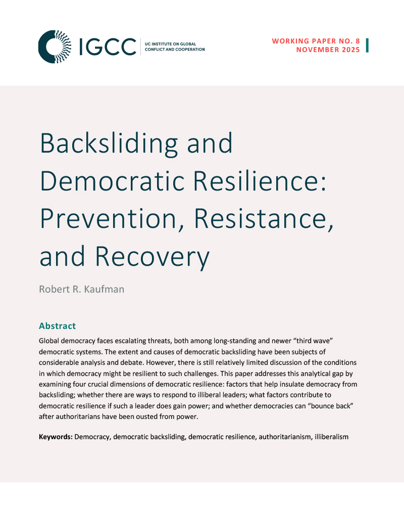 IGCC working paper cover page, 