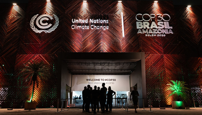 Around the venue at COP30 in the Brazilian Amazon.