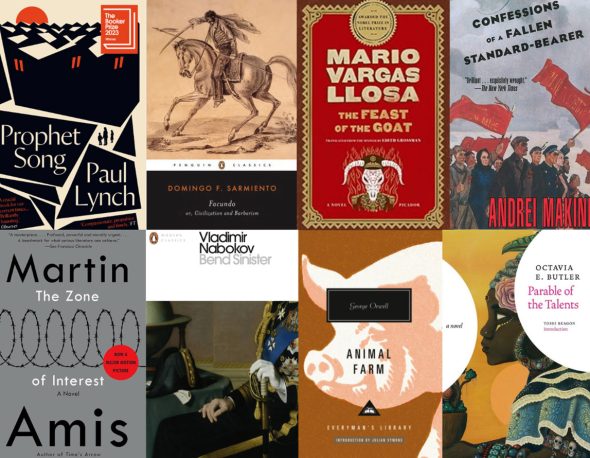 A collage of book covers