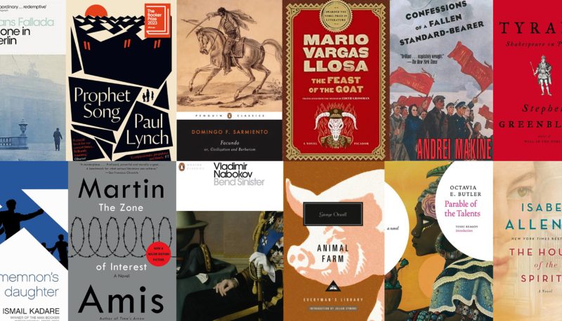 A collage of book covers
