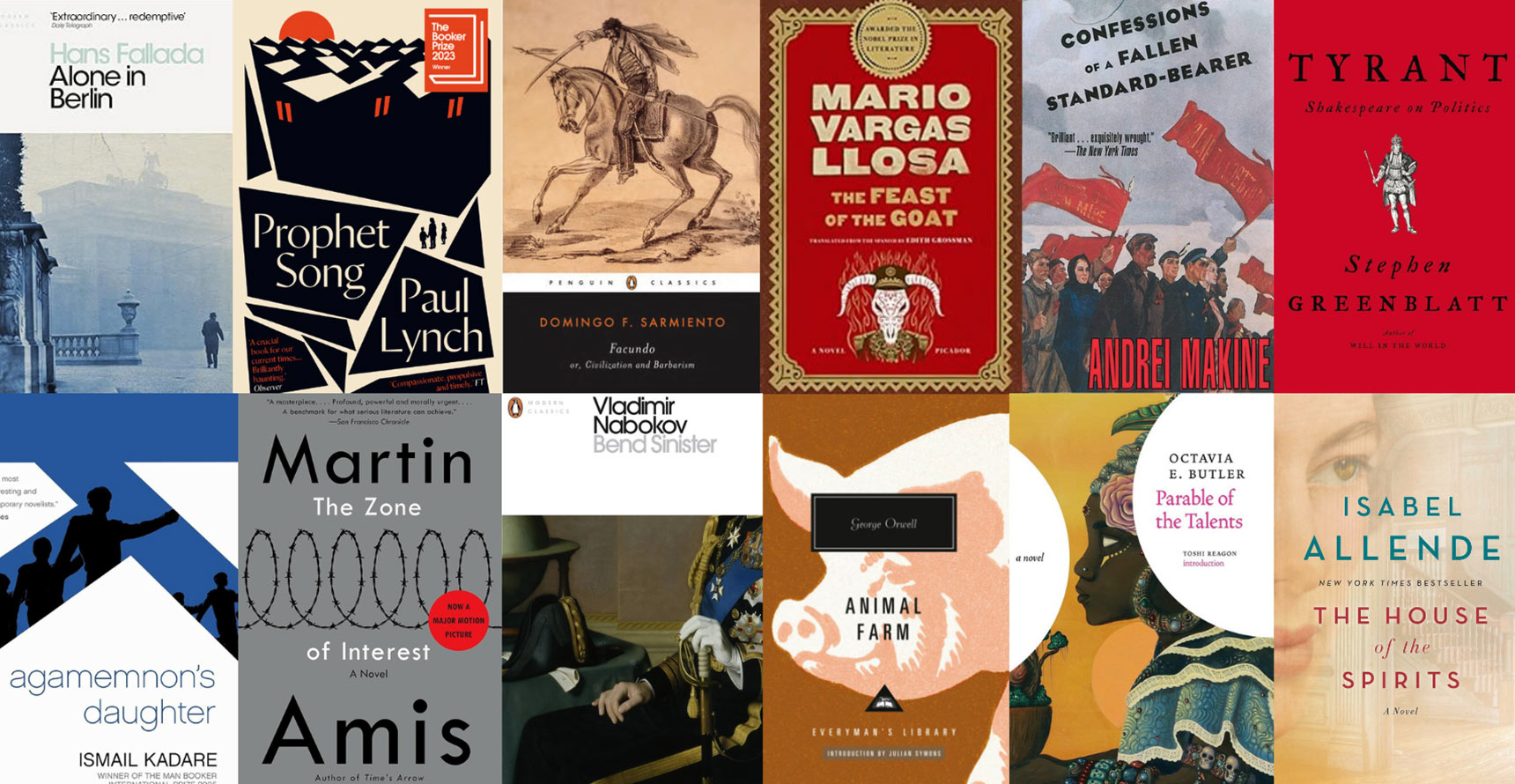 A collage of book covers