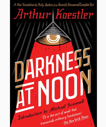 Cover of Arthur Koestler's novel, Darkness at Noon