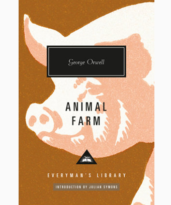 Cover of George Orwell's novel, Animal Farm
