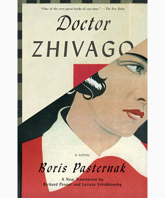 Cover of Boris Pasternak's novel, Doctor Zhivago