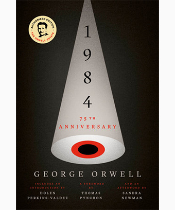 Book cover of 1984 by George Orwell