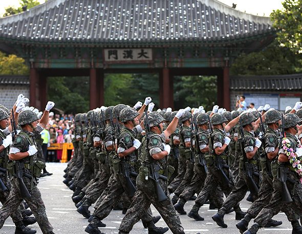 South Korea Armed Forces’ parade on the streets of Seoul