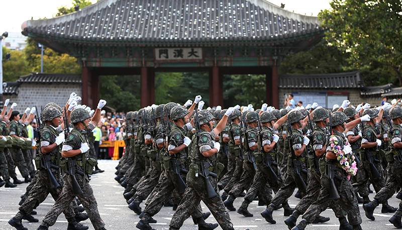 South Korea Armed Forces’ parade on the streets of Seoul